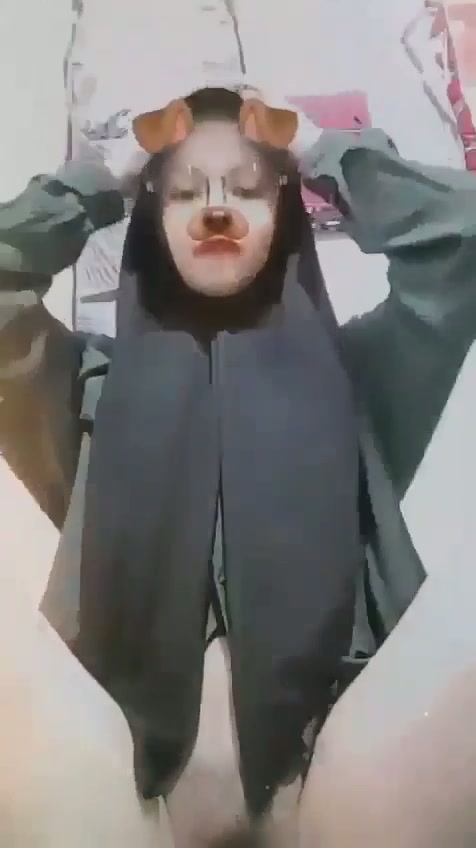 abg hijab kacamata omek brutal .mp4