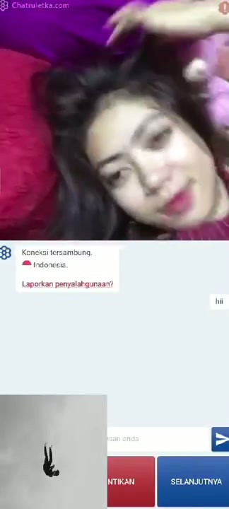 Q407c-ometv KK cantik ungu