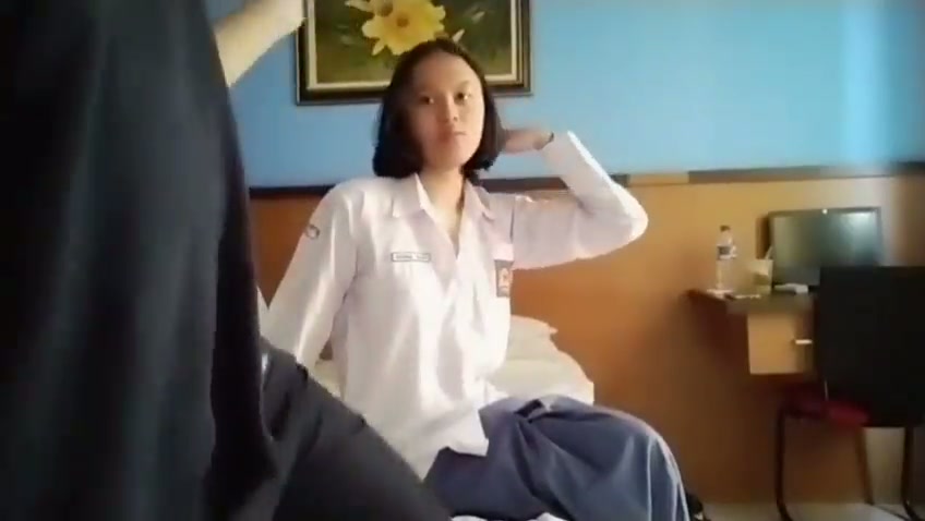 Abg hijab hitam cantik lagi viral 1