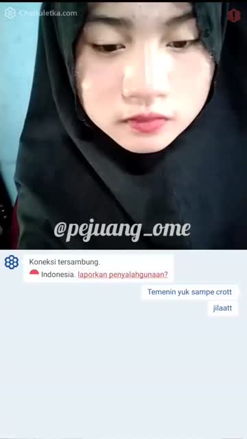 Ome Tv Abg Hijab Hitam Godain Pascol