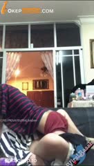 ewwe jilbab kacamata udah ngga tahan.mp4