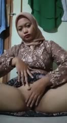 Jilbab Coklat Pulang Kondangan